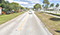 BEFORE: George Bush Blvd. Multimodal Improvements