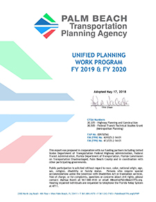 UPWP FY 2019 & 2020