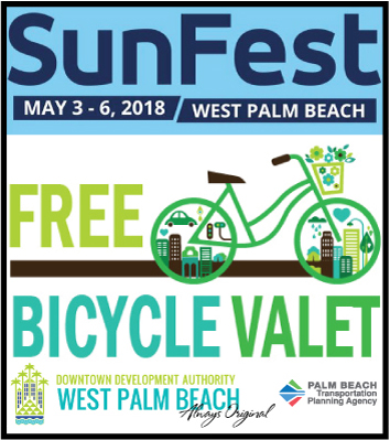 SunFest Free Bike Valet