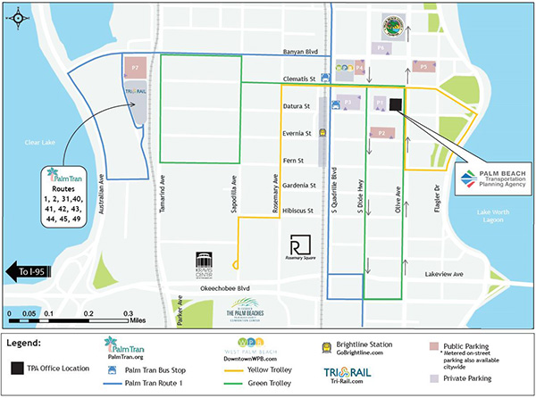TPA Office Location with Transportation and Parking Options