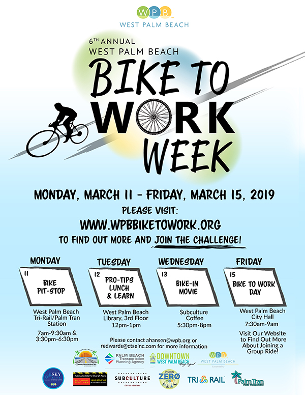 Bike to Work Week - City of West Palm Beach