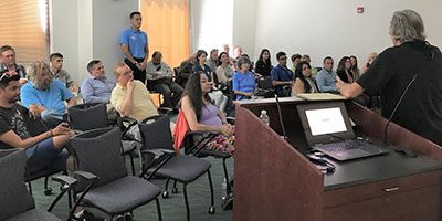West Palm Beach Lunch and Learn presentations on Bicycle Safety - March 12, 2019