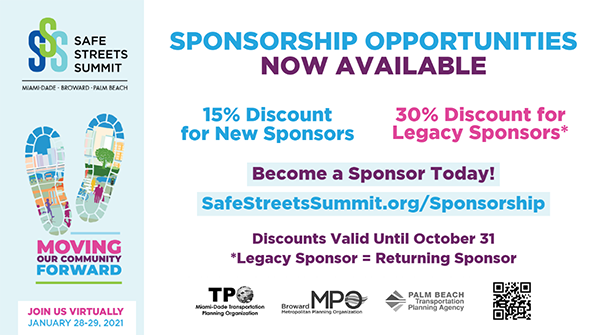 Safe Streets Summit Sponsor Discount Deadline